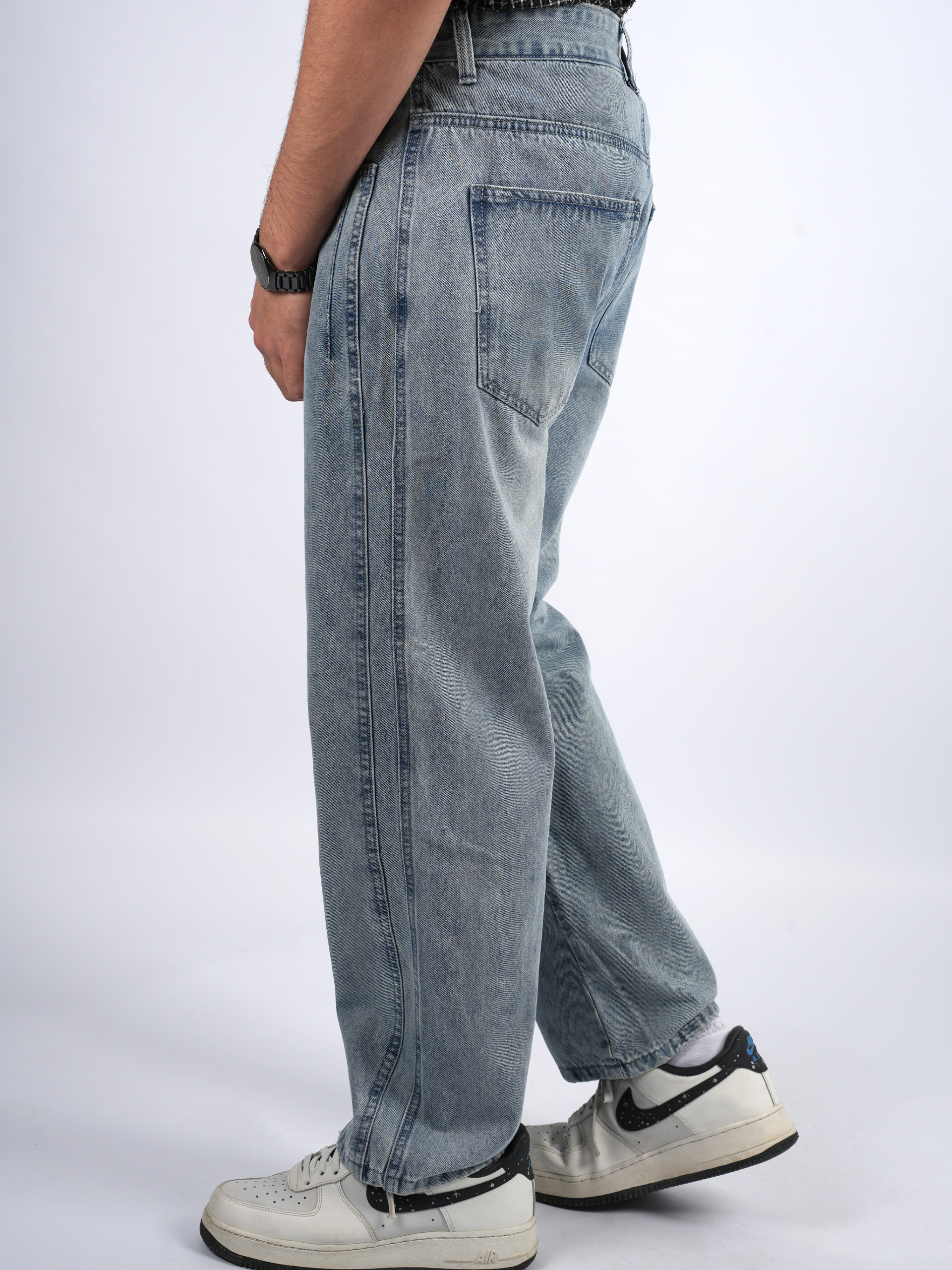 Men's Baggy Fit Vintage Drift Denim Jeans